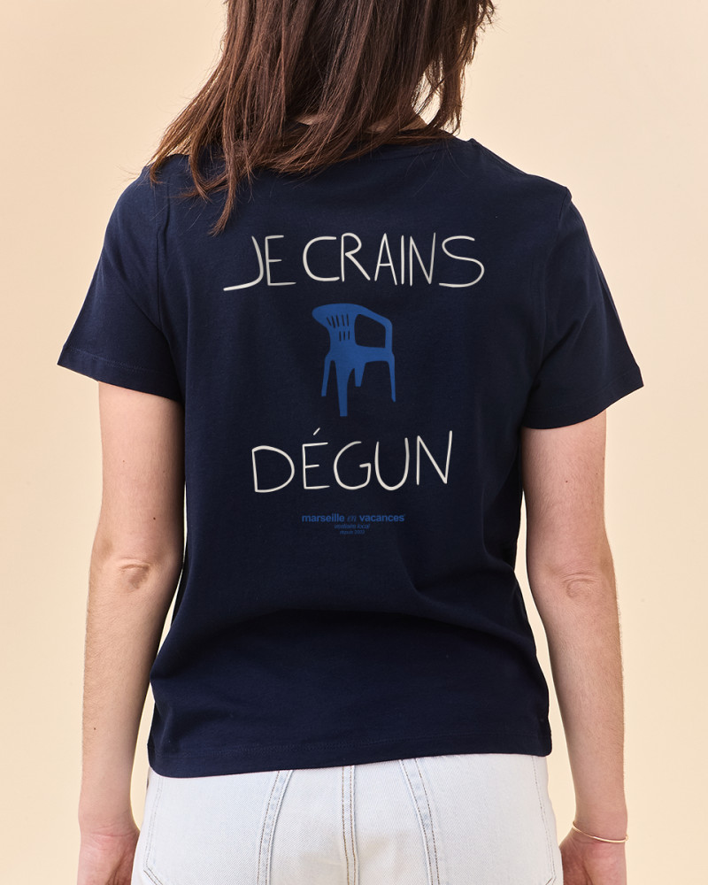 T-SHIRT JE CRAINS DÉGUN CHAISE