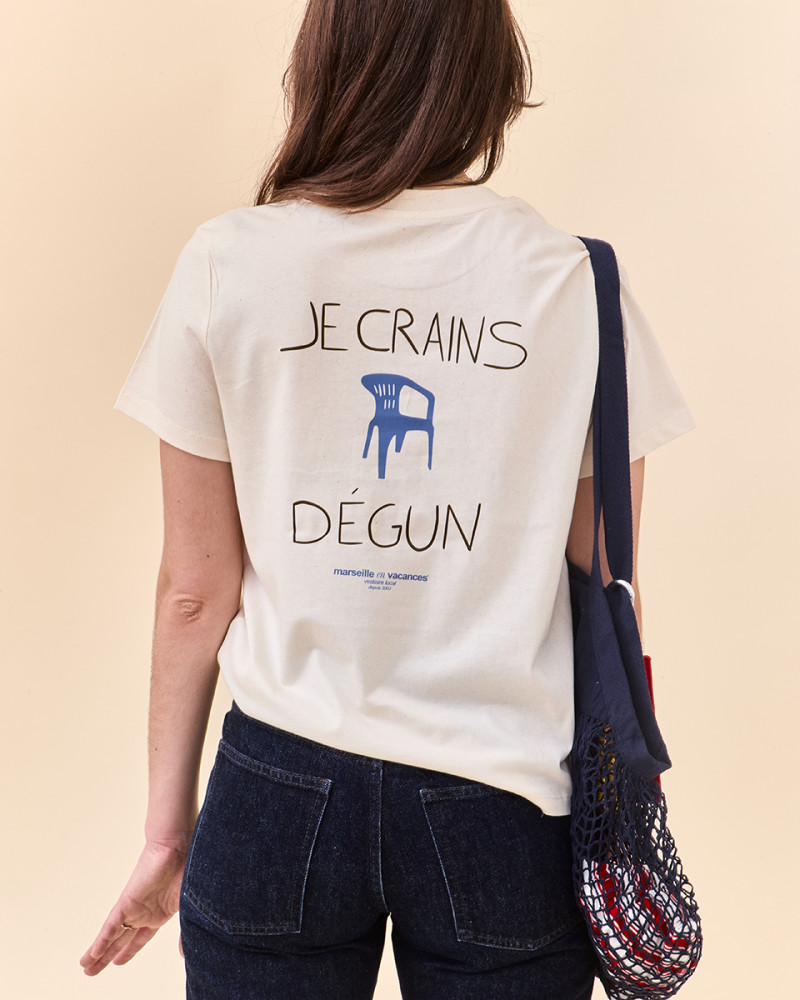T-SHIRT JE CRAINS DÉGUN CHAISE