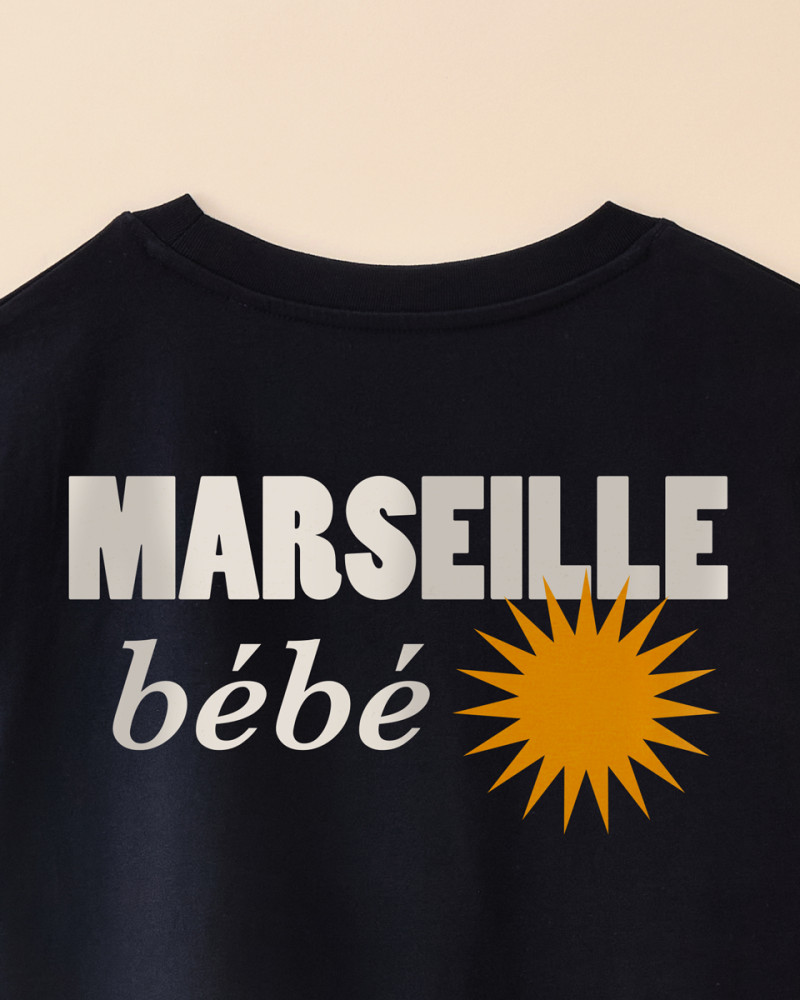 T-SHIRT MARSEILLE BÉBÉ