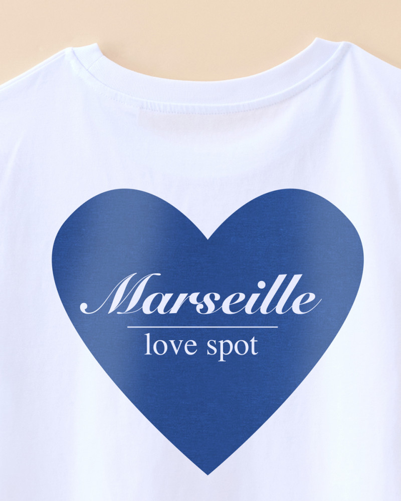 T-SHIRT MARSEILLE LOVE SPOT