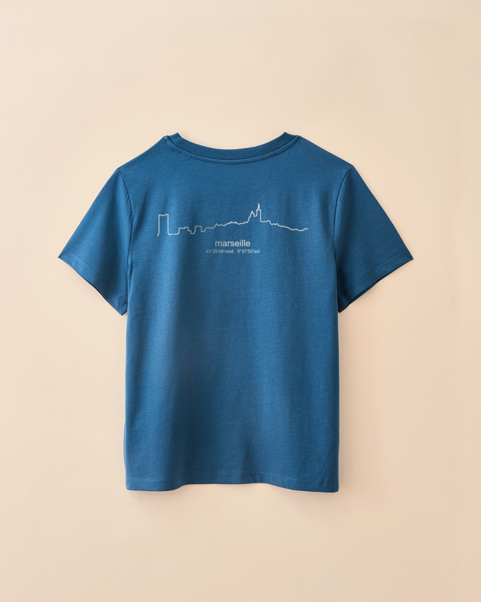 T-SHIRT SKYLINE MARSEILLE