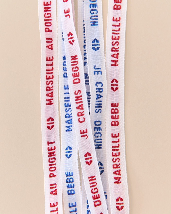 BRACELET FIL JE CRAINS DÉGUN