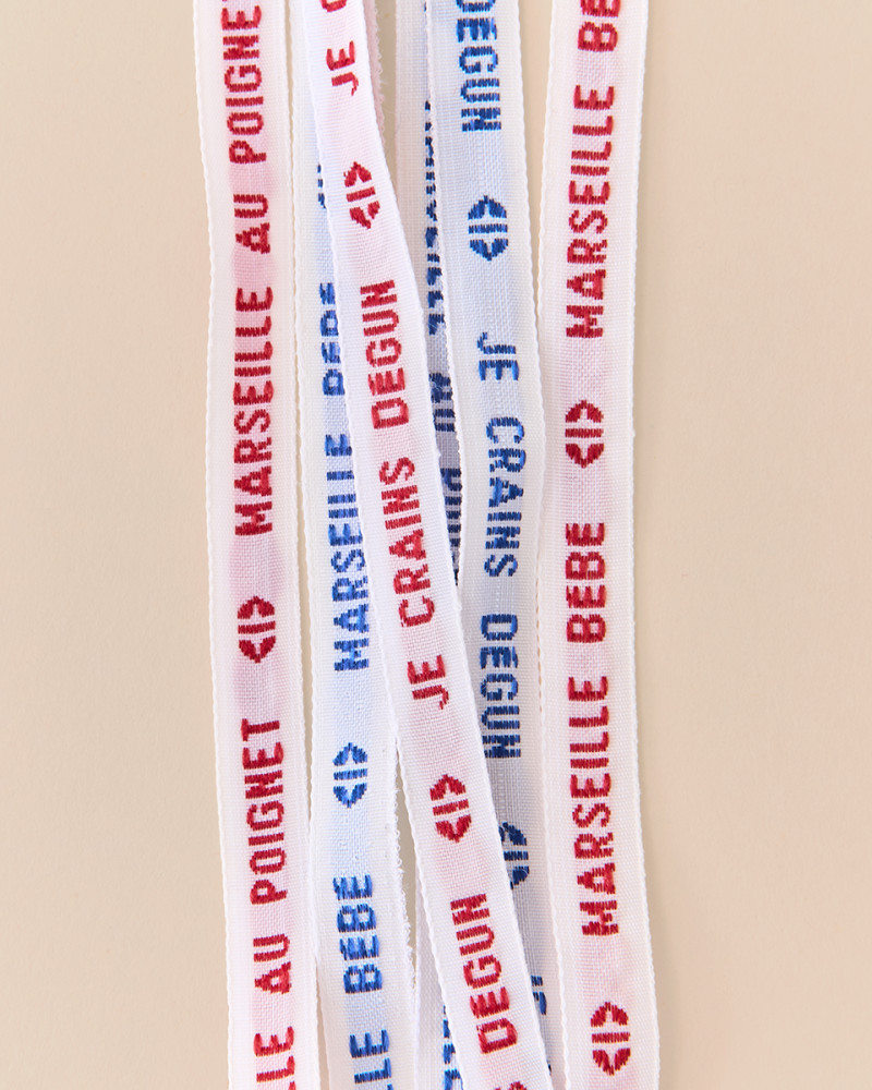 BRACELET FIL JE CRAINS DÉGUN