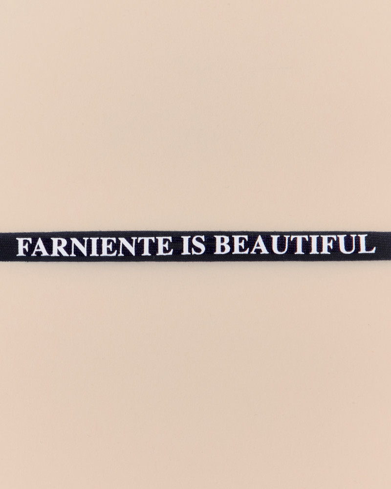 BRACELET COTON FARNIENTE IS BEAUTIFUL
