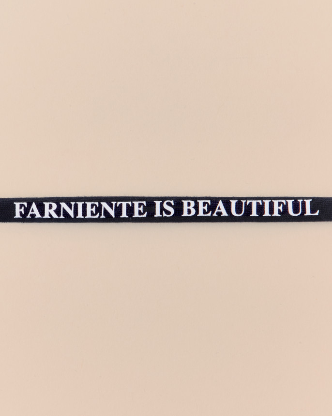 BRACELET COTON FARNIENTE IS BEAUTIFUL