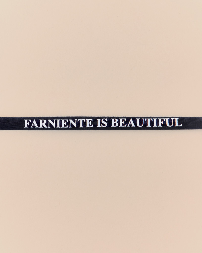 BRACELET COTON FARNIENTE IS BEAUTIFUL