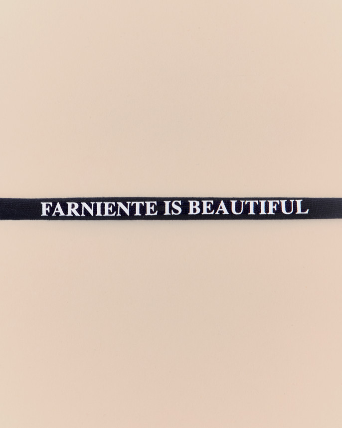 BRACELET COTON FARNIENTE IS BEAUTIFUL