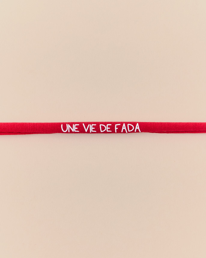 BRACELET COTON UNE VIE DE FADA