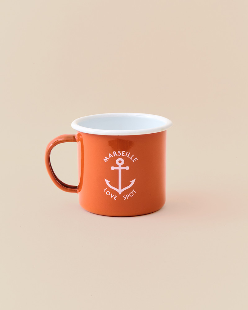 MUG ÉMAILLÉ MARSEILLE LOVE SPOT