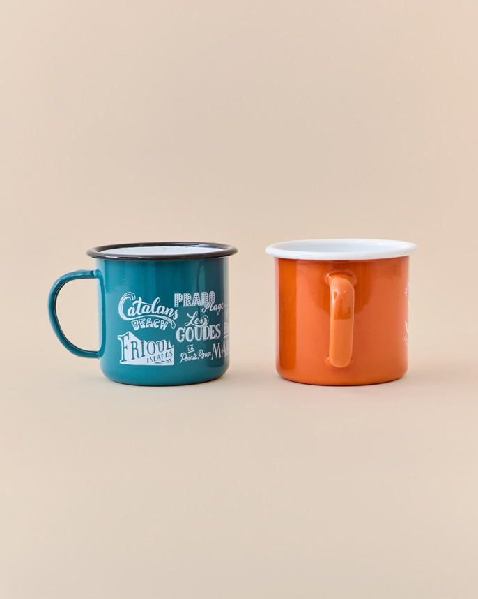 MUG ÉMAILLÉ MARSEILLE LOVE SPOT
