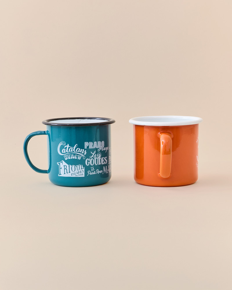 MUG ÉMAILLÉ MARSEILLE LOVE SPOT