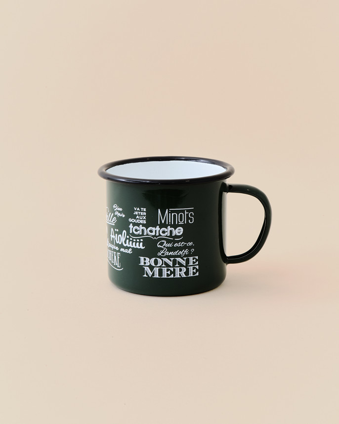 MUG ÉMAILLÉ EXPRESSIONS MARSEILLAISES