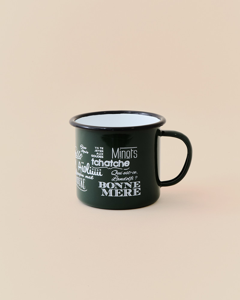 MUG ÉMAILLÉ EXPRESSIONS MARSEILLAISES