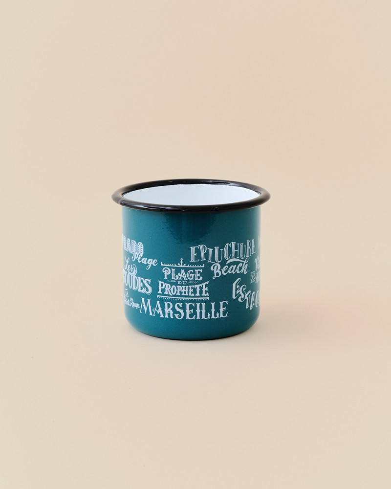 MUG ÉMAILLÉ PLAGES MARSEILLAISES