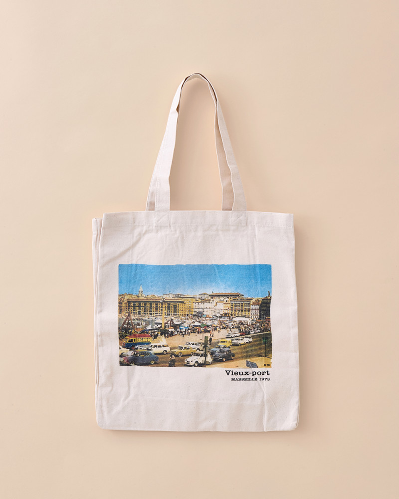 Sac cabas Vieux-port de Marseille 1975