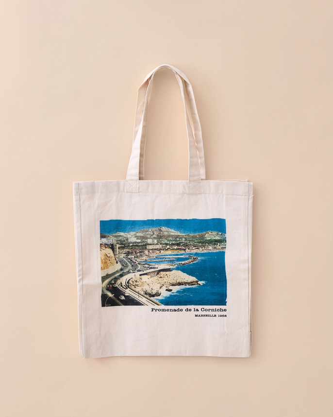 Sac cabas Corniche Marseille 1968