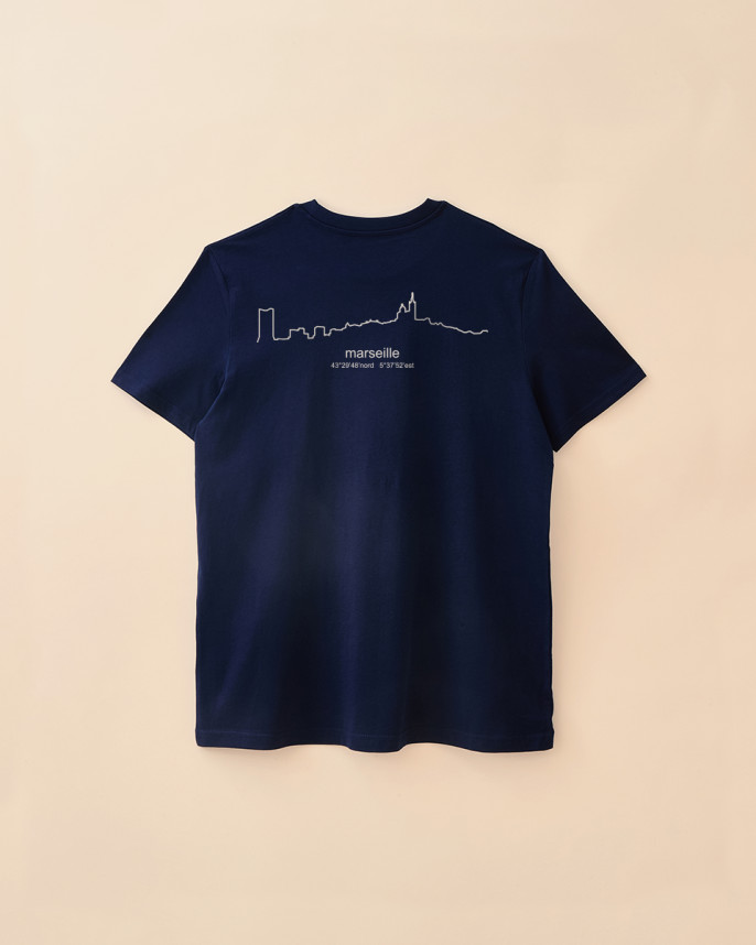 T-shirt skyline marseille