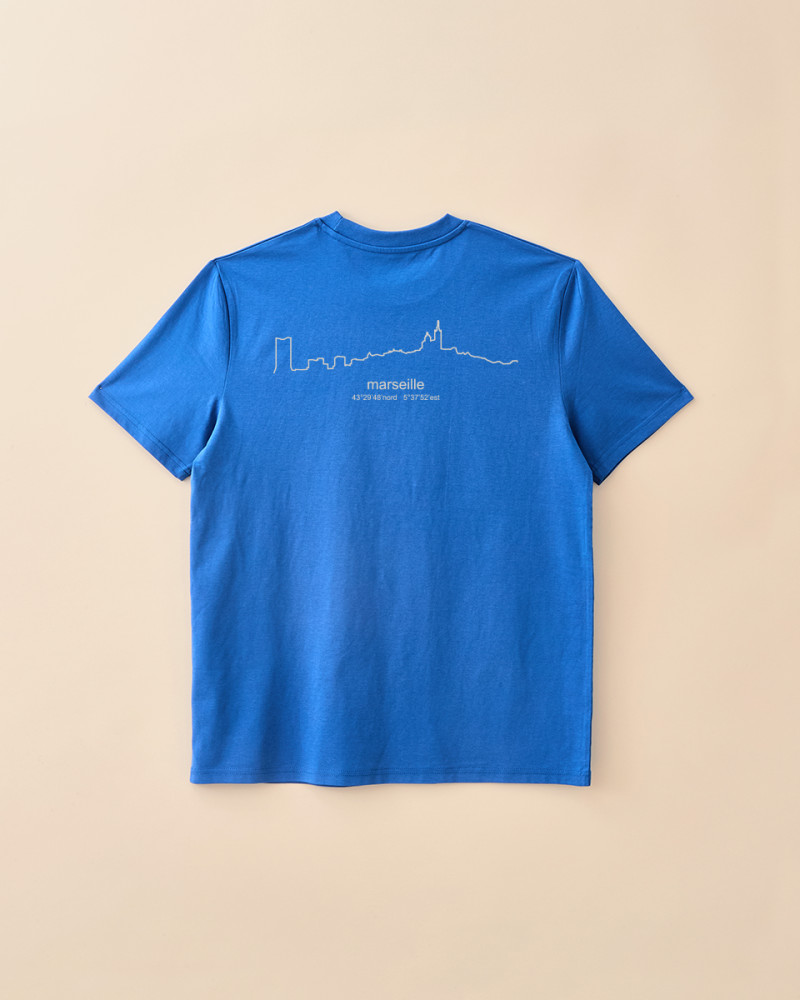 T-shirt skyline marseille