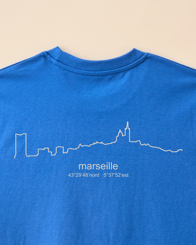 T-shirt skyline marseille