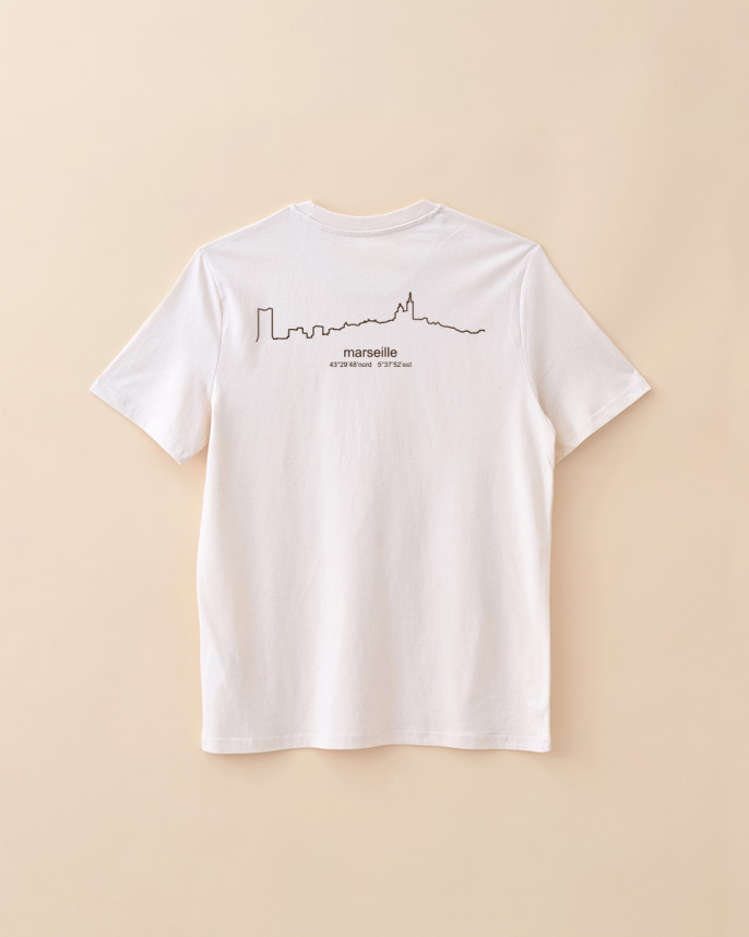 T-shirt skyline marseille
