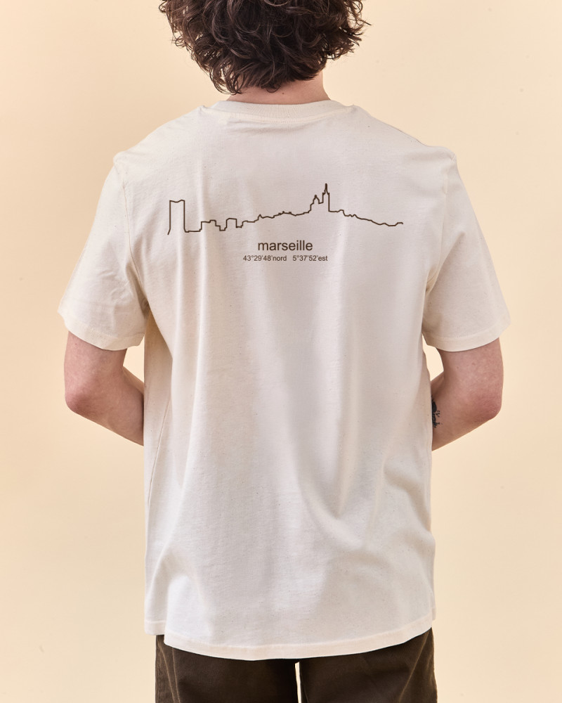 T-shirt skyline marseille