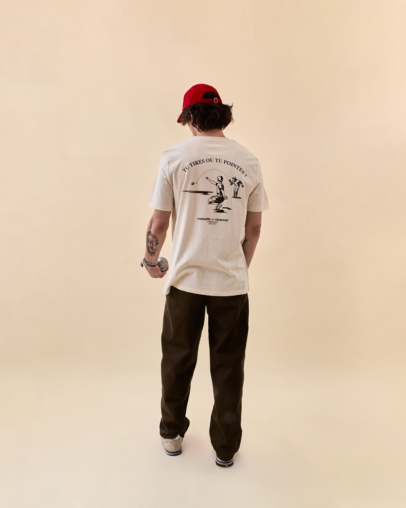 T-SHIRT TU TIRES OU TU POINTES