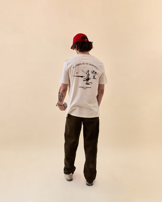 T-SHIRT TU TIRES OU TU POINTES