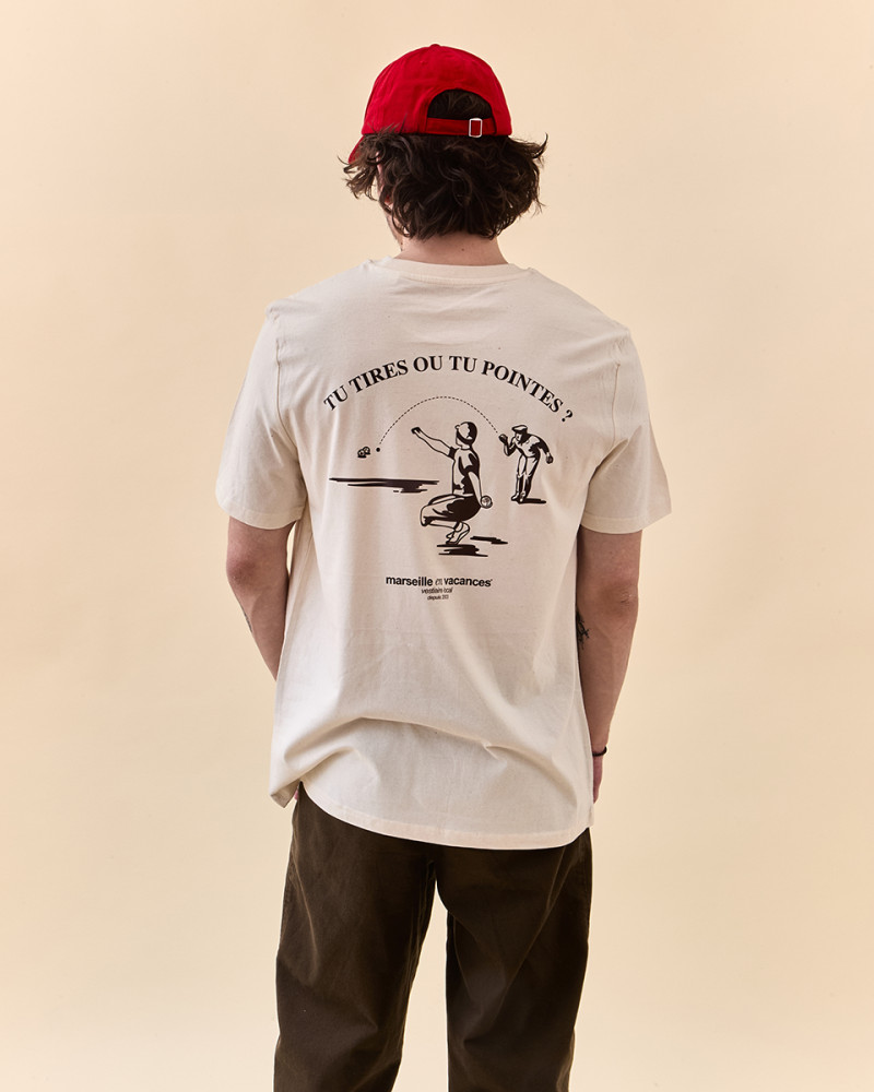 T-SHIRT TU TIRES OU TU POINTES