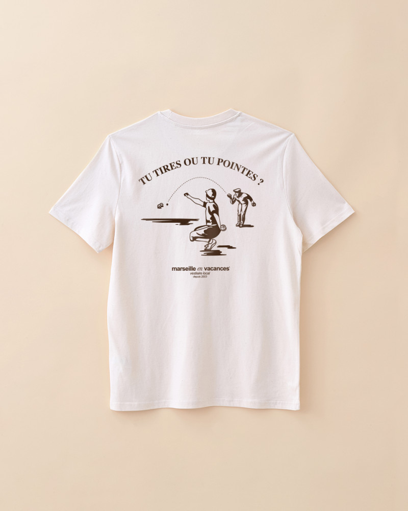T-SHIRT TU TIRES OU TU POINTES