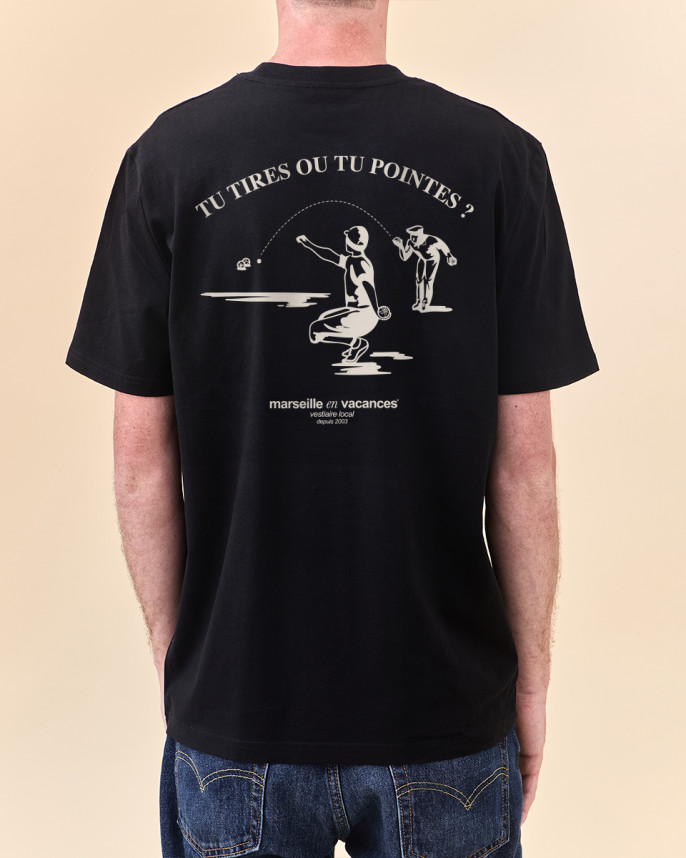 T-SHIRT TU TIRES OU TU POINTES