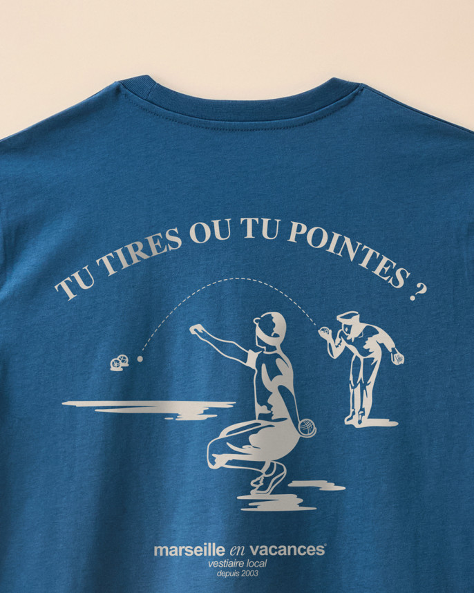 T-SHIRT TU TIRES OU TU POINTES