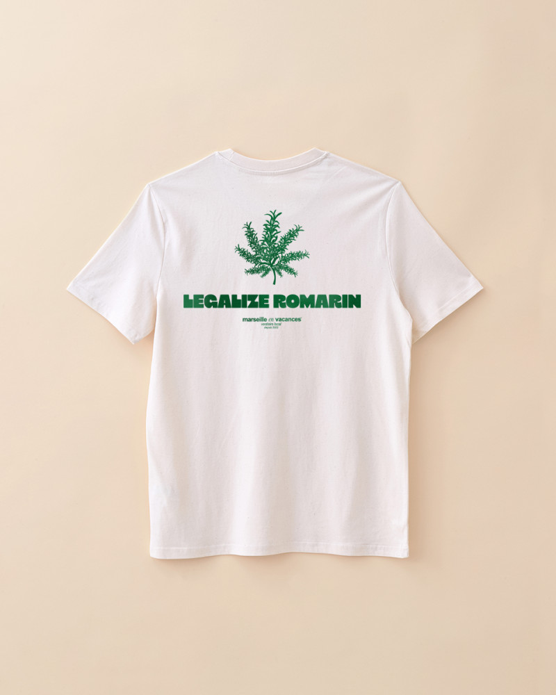 T-shirt legalize romarin