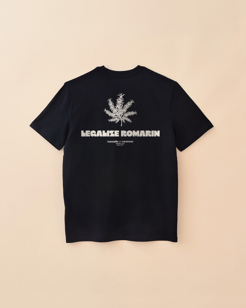 T-shirt legalize romarin