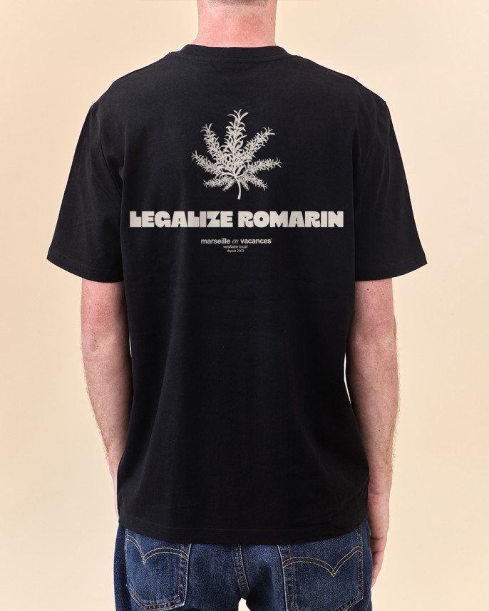 T-shirt legalize romarin