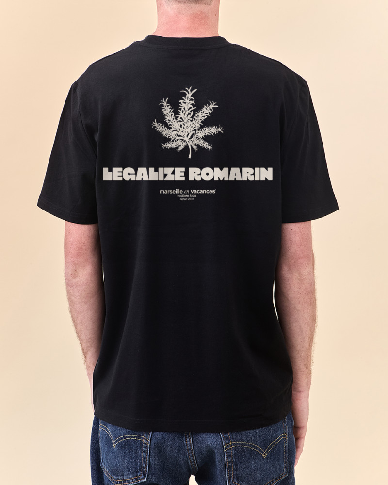 T-shirt legalize romarin