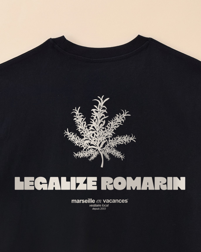 T-shirt legalize romarin