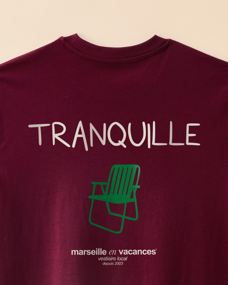 T-SHIRT TRANQUILLE CHAISE