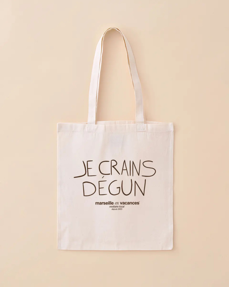 TOTE BAG JE CRAINS DÉGUN