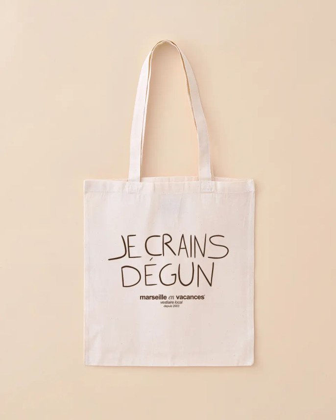 TOTE BAG JE CRAINS DÉGUN