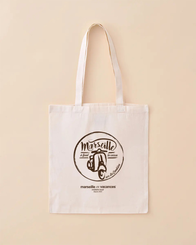 TOTE BAG À FOND LA CAISSE
