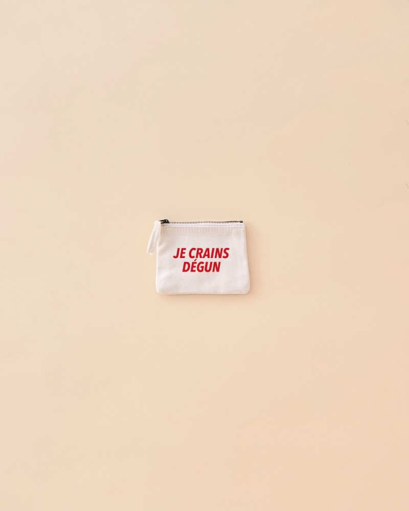 MINI POCHETTE JE CRAINS DÉGUN