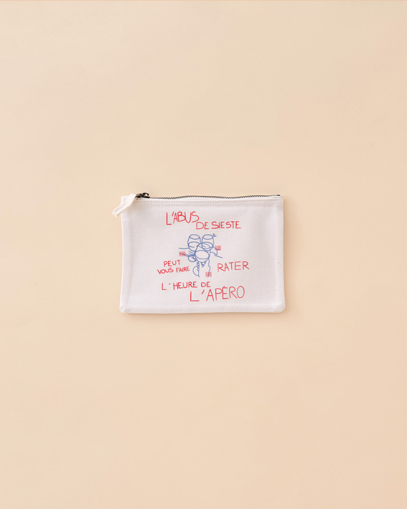 POCHETTE M ABUS DE SIESTE