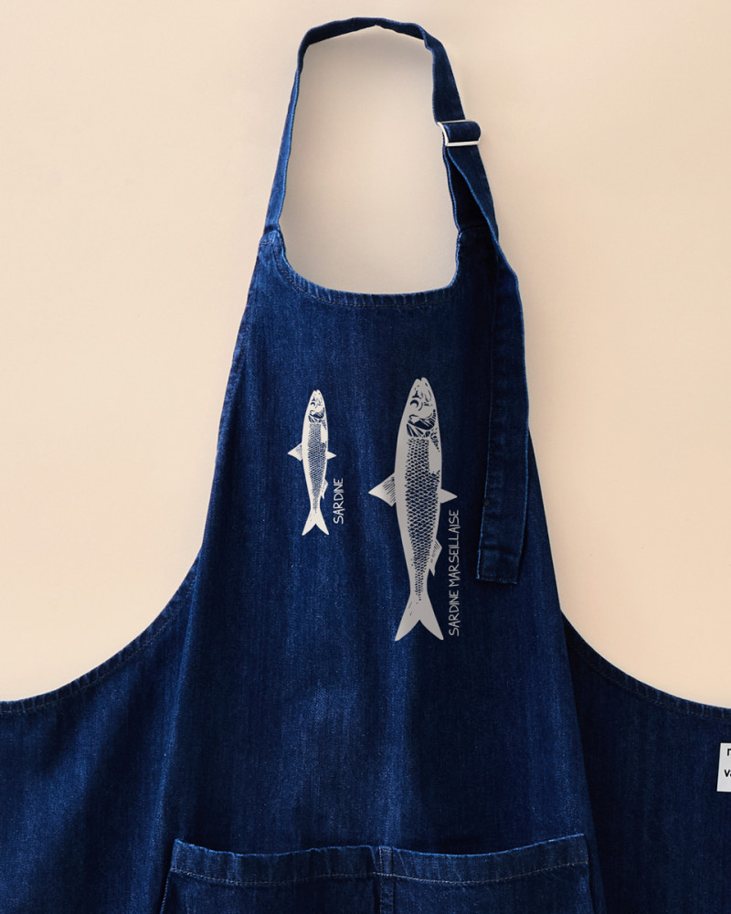 TABLIER SARDINE