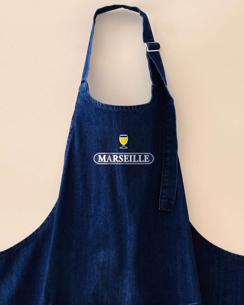 TABLIER PASTIS MARSEILLE