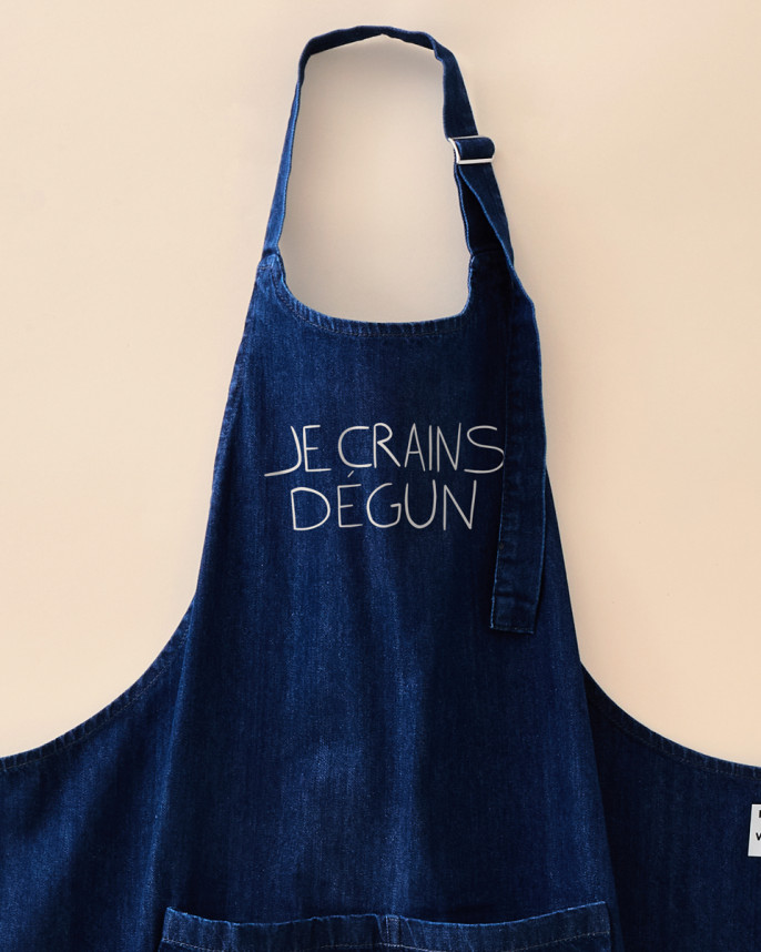 TABLIER JE CRAINS DÉGUN