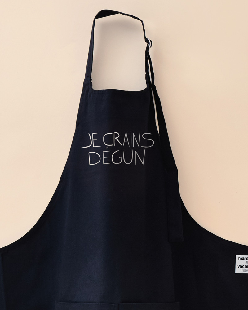 TABLIER JE CRAINS DÉGUN