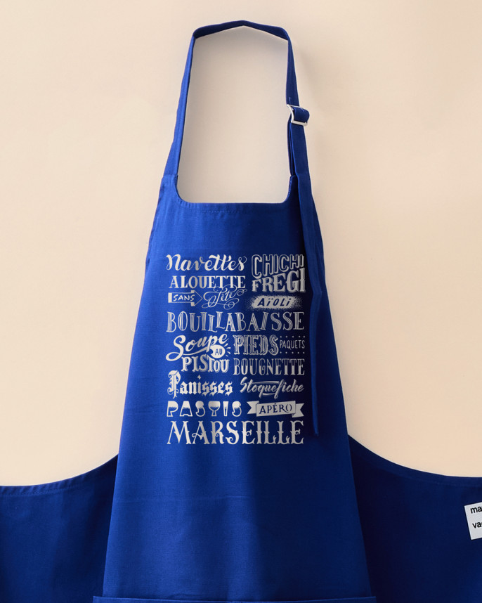 TABLIER SPÉCIALITÉS MARSEILLAISES