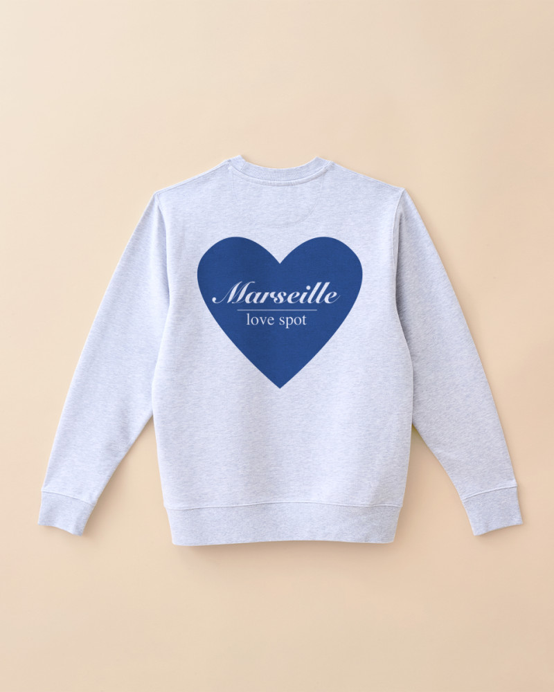 SWEAT MARSEILLE LOVE SPOT
