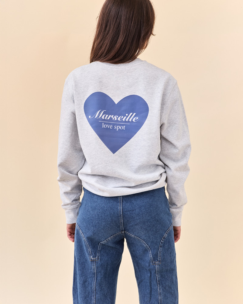 SWEAT MARSEILLE LOVE SPOT