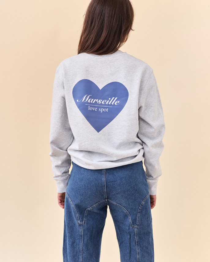 SWEAT MARSEILLE LOVE SPOT